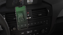 NONAME Держатель Uzay магнитный черный для смартфонов UZ-MM-360-BK