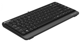 Клавиатура A4TECH Fstyler FKS11, USB, мембранная,  черный/серый [fks11 grey]