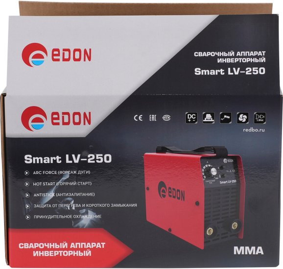 Сварочный аппарат инверторный EDON Smart LV-250