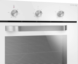 Духовой шкаф электрический MEFERI Light MEO604WH,  65л,  дверца с 2 стеклами,  белый