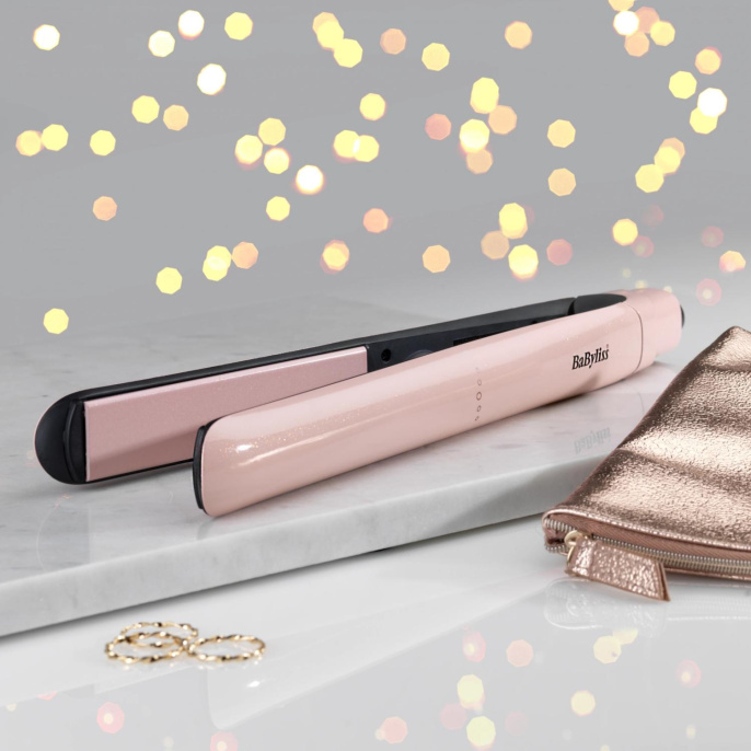 Выпрямитель BABYLISS 2498PRE, розовый