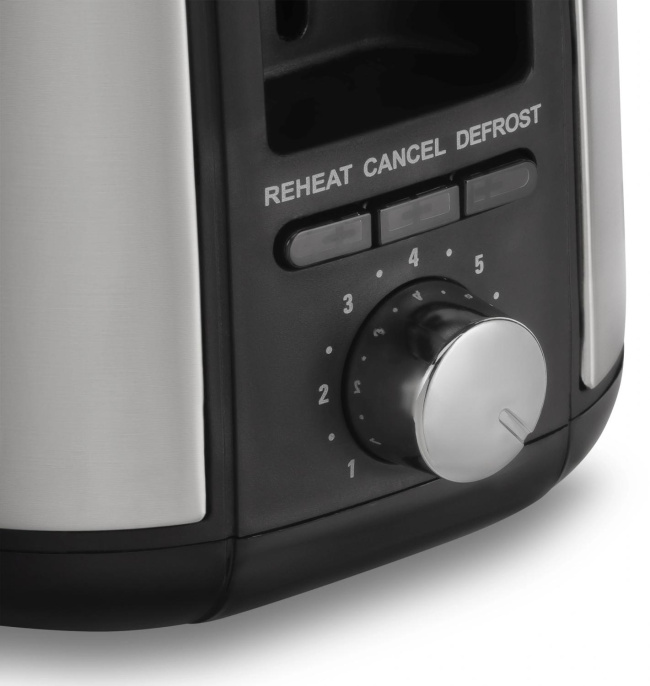 Тостер Vitek VT-7156,  серебристый/черный