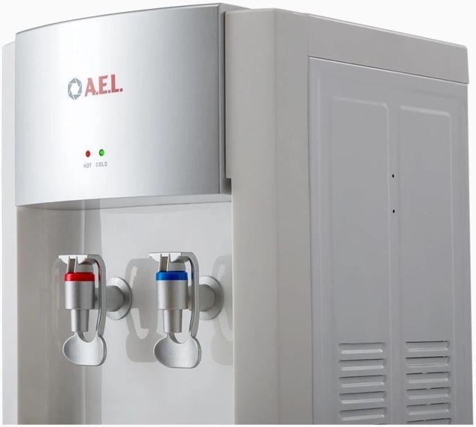 Кулер AEL LD-AEL-28c напольный электронный белый/серебристый