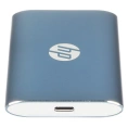 HP Внешний накопитель SSD USB3.2 HP P500 250GB 7PD50AA USB 3.2 Gen2, 420/260Mbps, 6K/19K IOPs, металл, Кабель+ переходник, цвет синий