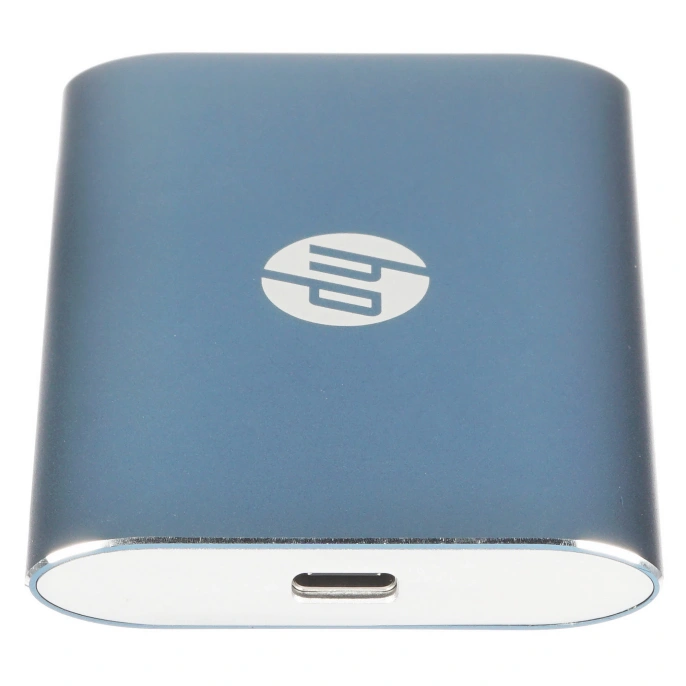 HP Внешний накопитель SSD USB3.2 HP P500 250GB 7PD50AA USB 3.2 Gen2, 420/260Mbps, 6K/19K IOPs, металл, Кабель+ переходник, цвет синий