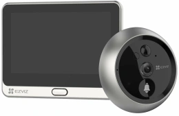 Видеодомофон Ezviz DP2C (CS-DP2C-A0-6E2WPFBS) (Матрица: 1/3" CMOS прогрессивная развертка, Разрешение: 1920x1080, Фокусное расстояние: 2.0 мм, Формат записи видео: H.264)
