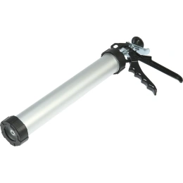 Пистолет для герметика ТУНДРА закрытый, круглый шток, 750 мл 3604492