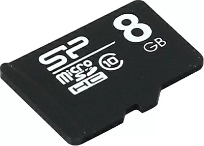 Карта памяти Silicon Power SP008GBSTH010V10 microSDHC Memory Card 8Gb Class10