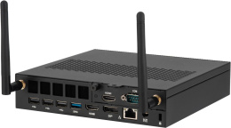 Неттоп IRU Tactio 310H6ITF i3 14100 (3.5) 8Gb SSD256Gb UHDG 730 Windows 11 Pro GbitEth WiFi BT 120W черный (RUS) (2176177)