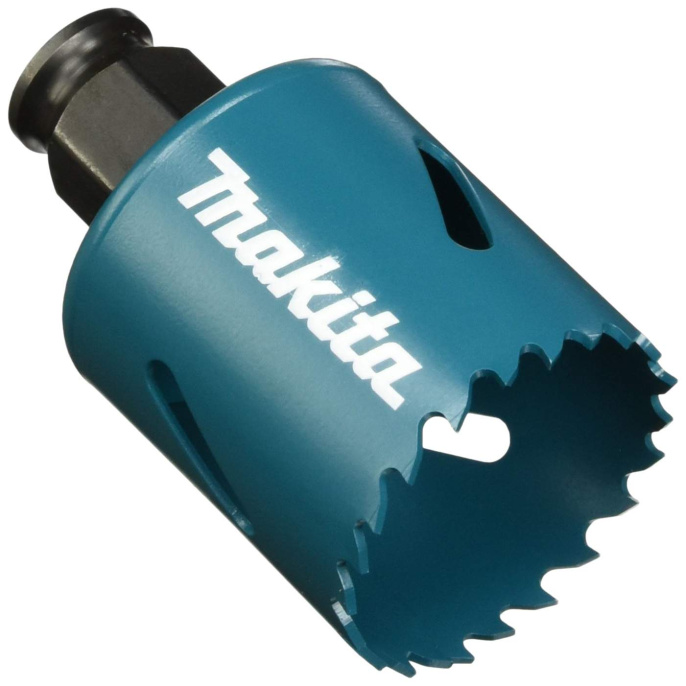 Коронка Makita BiM 41 мм Ezychange B-11374 пильная, обрабатываемый материал: металл, пластик, рабочий диаметр: 41 мм, рабочая длина: 40 мм, посадочный диаметр: 1/2"