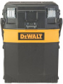 Ящик для инструментов DeWalt DWST1-72339 портативная, многоуровневая рабочая станция для ручных инструментов, креплений и аксессуаров, имеет колеса для легкого маневрирования и комфорта, количество секций: 3