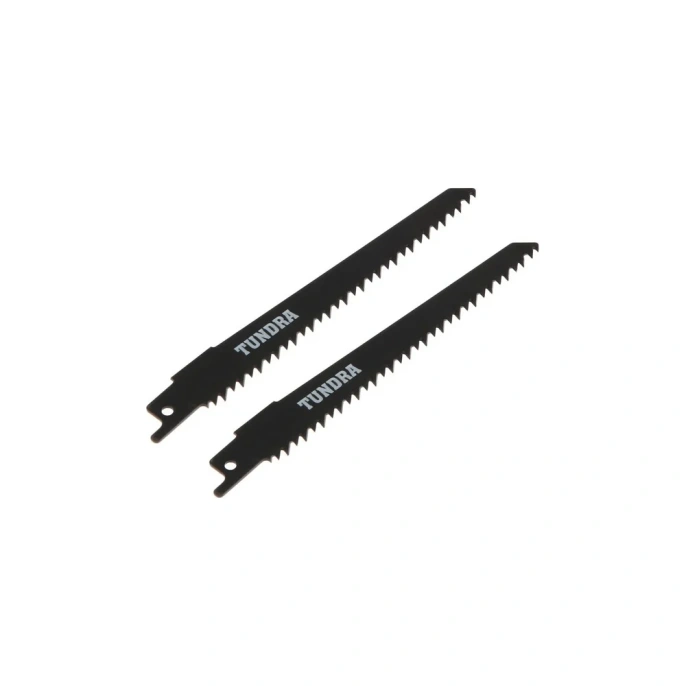 Полотно универсальное для сабельной пилы ТУНДРА (2 шт; 150/125 мм; шаг 4.3 мм; Bimetal) ТУНДРА 6117020