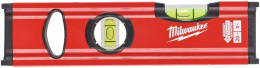Уровень Milwaukee Slim 20см 4932472091 2 ампулы, точность до 0,029° 0,0005˝/дюйм, 0,5 мм/м , коробчатый, корпус