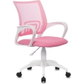 Компьютерное кресло Бюрократ CH-W695NLT розовый крестовина пластик белый CH-W695NLT/PK/TW-13A