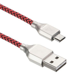Кабели USB ACD USB кабель ACD-Titan MicroUSB ; USB-A Нейлон, 1м, красно-черный ACD-U927-M1R