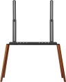 Подставка для телевизора Cactus CS-ST3646BKWN черный/орех 49"-75" макс.40кг напольный