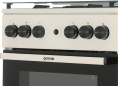 Плита Газовая Gorenje GG5A21BEF бежевый стеклянная крышка реш.чугун
