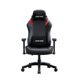 Кресло игровое Anda Seat Luna series цвет черный с красными вставками, размер L 110кг , материал ПВХ модель AD18