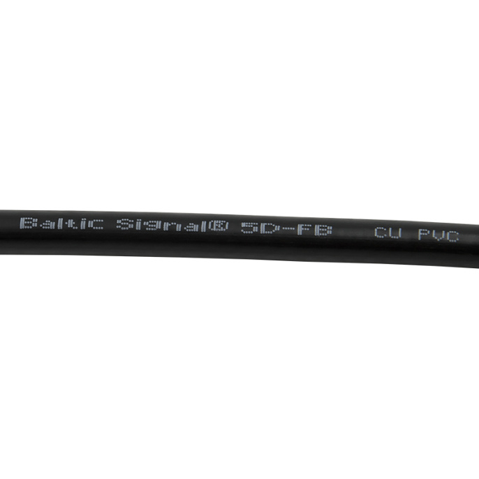 Кабель BALTIC SIGNAL 5D-FB CU PVC черный (отгрузка кратно 25 м)