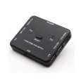 ORIENT HS21, HDMI KVM переключатель на 2 устройства, порты HDM + 2xUSB клавиатура+мышь , поддержка 4K@30Hz, кнопка переключения на корпусе, не требуется внешнее питание 31066