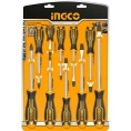 Набор отверток INGCO 10 шт INDUSTRIAL HKSD1028