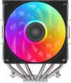 Кулер для процессора CPU Cooler SAMA A60L 265W, 4-pin PWM, 156.5mm, 6x6mm, ARGB, 2x120mm, 78CFM, 29dBA, 2200RPM, S: 1851/1700/1200/115X, AM5/AM4, silver A60-XXWAYXOX-G