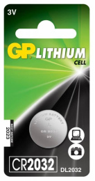 Батарея GP Lithium CR2032 1шт