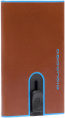 Чехол для кредитных карт Piquadro Blue Square PP4825B2BLR/M каштановый кожа натуральная