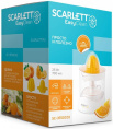 Соковыжималка SCARLETT SC-JE50C02,  цитрусовая,  белый и желтый