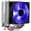 Cooler Aerocool Verkho 4 Lite 125W/ Intel 115*/AMD/ PWM / Blue LED/ Clip