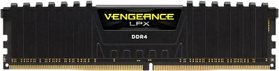 Память DDR4 8Gb 3200MHz Corsair CMK8GX4M1E3200C16 Vengeance LPX RTL PC4-25600 CL16 DIMM 288-pin 1.35В Intel с радиатором