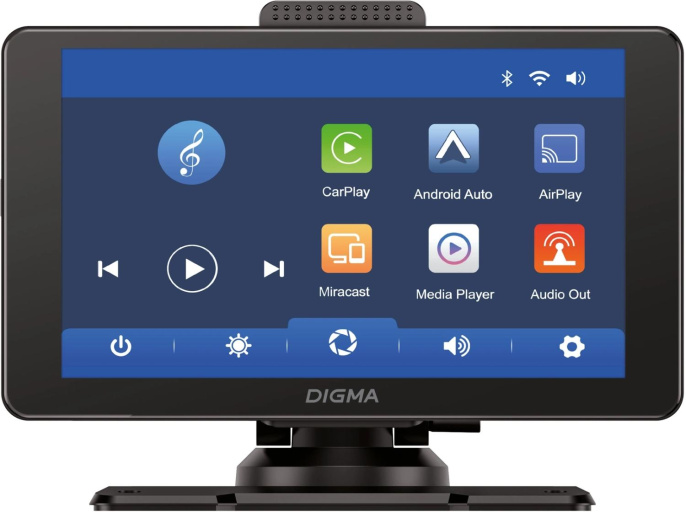 Автомобильный монитор Digma Smart Play 600