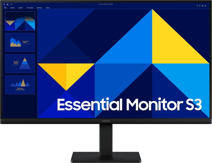 Монитор Samsung 27" S27D300GAUXEN черный IPS LED 16:9 HDMI матовая 1000:1 250cd 178гр/178гр 1920x1080 100Hz VGA FHD 2.9кг