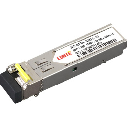 Lonte Technology Трансивер WDM SFP module, 1.25G, 1550Tx/1310Rx, 10KM, DDM,LC (AC-SFBL-53G1-10)