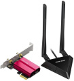 AXE5400 Трехдиапазонный беспроводной адаптер PCI-Express Wi-Fi с поддержкой Bluetooth/ AXE5400 Tri-Band Wi-Fi Bluetooth PCI Express Adapter MA88XE