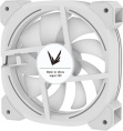 Вентилятор Formula Nulight 12 120мм, 3-pin, от БП:4-pin (Molex), 1200об/мин, 19.06 дБ, RGB, белый, Ret [nulight 12wh fr]