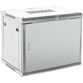 Шкаф коммутационный Rexant (04-1866-121) настенный 18U 600x600мм пер.дв.металл серый металл