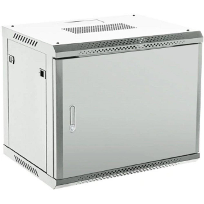 Шкаф коммутационный Rexant (04-1866-121) настенный 18U 600x600мм пер.дв.металл серый металл