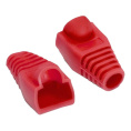Колпачок ExeGate BC45-100-RD изолирующий для коннектора RJ-45, красный 100шт EX292851RUS