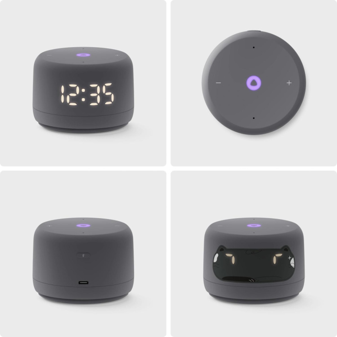 Умная колонка Yandex Станция Лайт 2 Алиса графитовый 6W 1.0 BT/Wi-Fi 10м (YNDX-00026GRY)