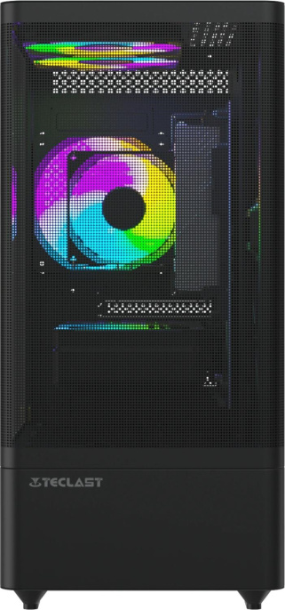 ПК Teclast G03 Ryzen 5 7500F 3.7 32Gb SSD1Tb RTX5060TI 8Gb Windows 11 Pro GbitEth WiFi BT 500W черный G03 7500F32G1T5060T8BKRU