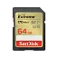 SecureDigital 64GB Sandisk Extreme SDXC Card 170MB/s CL10 V30 UHS-I U3