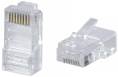 Коннектор Rj-45 Cabeus 8P8C-C6-FC кат. 6 неэкранированный