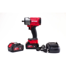 Гайковерт аккумуляторный ударный Rotake 1/2 1180 Нм, 18В, акб (4Ач) 2шт, в кейсе RC-8812
