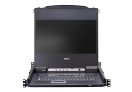 KVM консоль ATEN CL5716MW-ATA-RG 16-Port PS/2-USB VGA Single Rail 17.3" 1920 x 1080 @ 60 Hz LCD KVM Switch