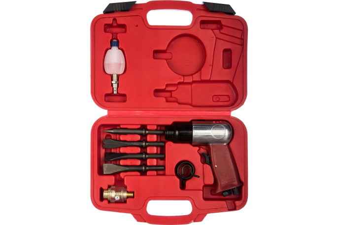 Набор пневмоинструментов Elitech 0704.013200 компл.:10 предметов 113л/мин кейс в комплекте