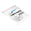 Модуль-вставка Keystone Jack RJ-45 ExeGate KJ-8P8C-U-C5e-180-Dual (Кат.5e, неэкранированная, 180 градусов, IDC Krone/110) EX297337RUS