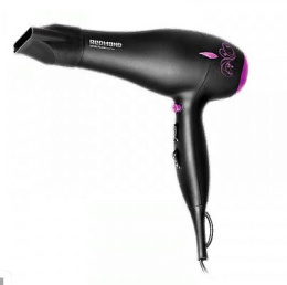 Фен Redmond RF-519 2000Вт черный/фиолетовый