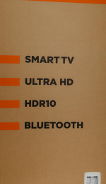 65" Телевизор SunWind SUN-LED65XU401 4K Ultra HD, черный, СМАРТ ТВ, YaOS