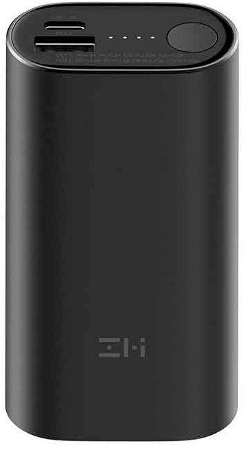 Внешний аккумулятор (Power Bank) ZMI PowerBank QB818,  10000мAч,  черный [qb818 black]